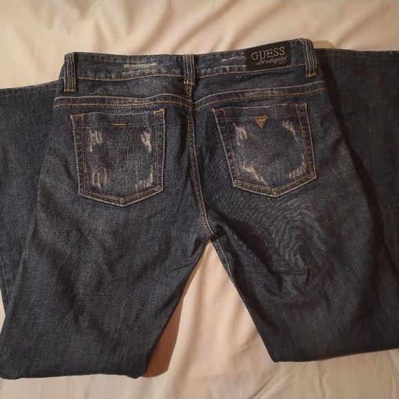 Guess Distressed Boot cut Jeans - Picture 2 of 3